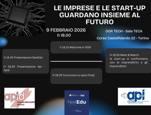 “Le imprese e le start-up guardano insieme al futuro” – l’evento organizzato da NextEdu, Api e Apid nello spazio OGR Tech